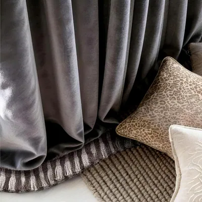 Andorra - Blocked Brushed Fringe - 45 mm
