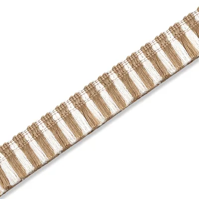 Andorra - Blocked Brushed Fringe - 45 mm