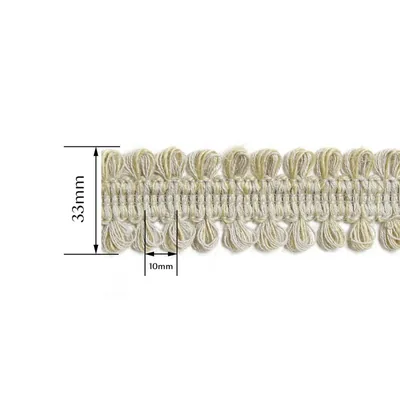 Double Looped Braid - 33mm