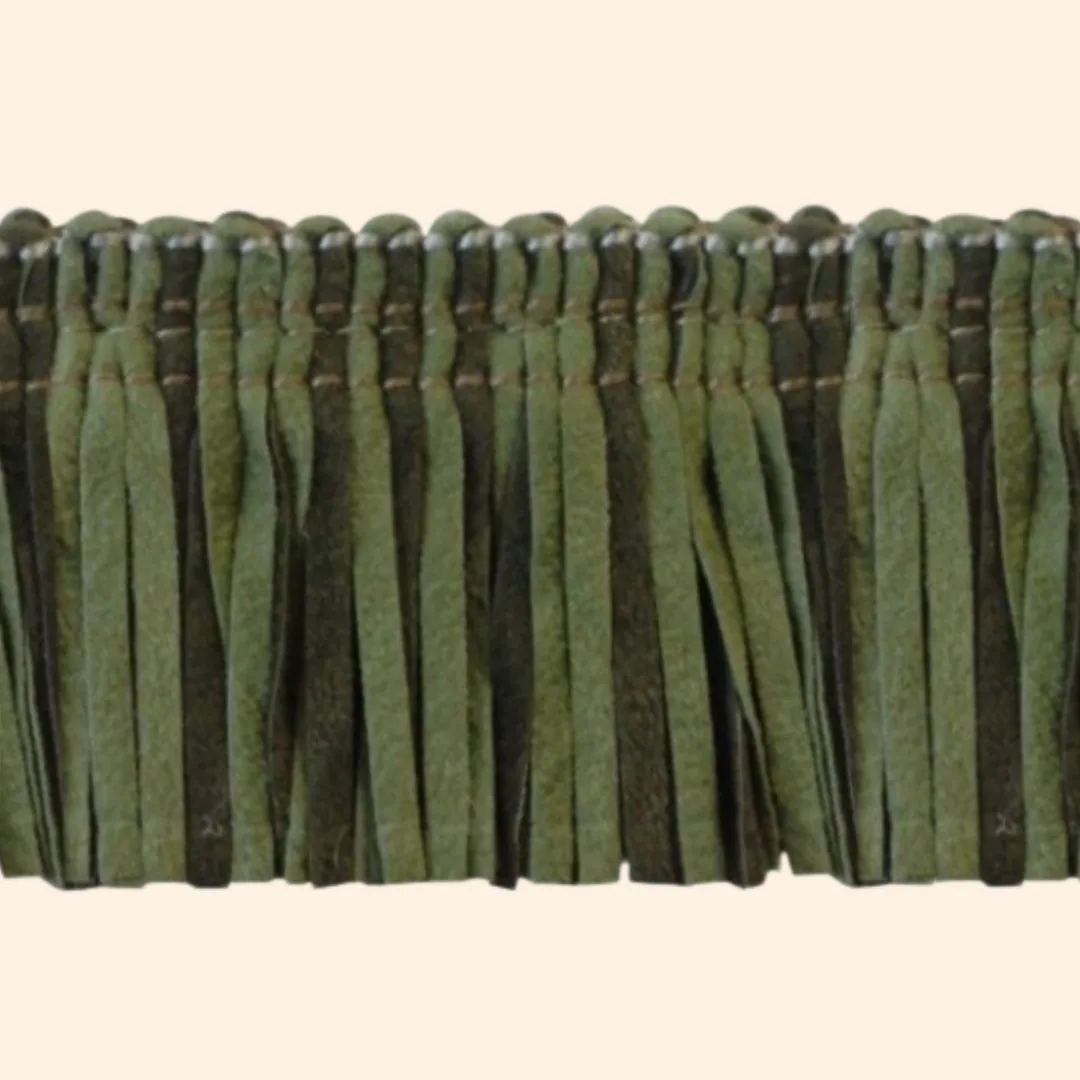 Zanzibar Suede Rouche