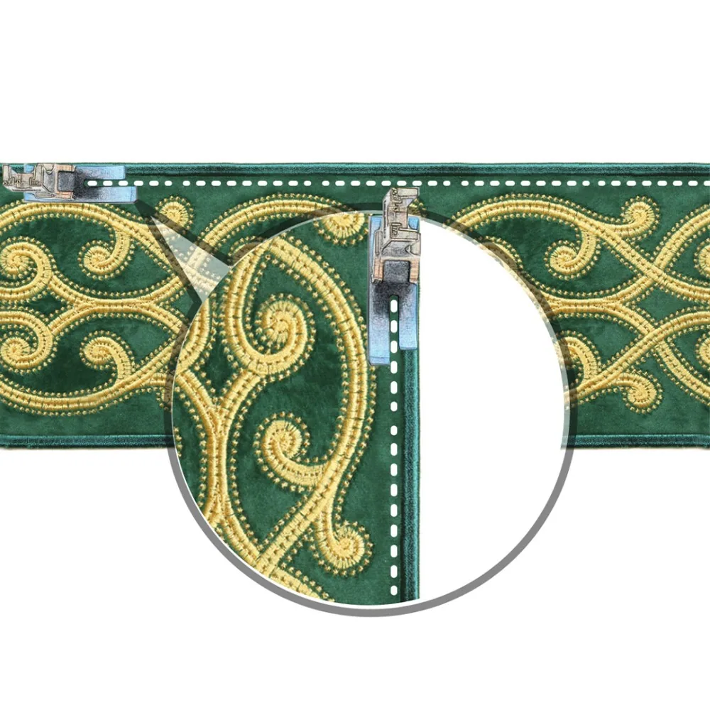 Aquilla Velvet Border - 122mm