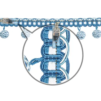 Amigo Bobble Tassel Fringe - (End of Range)