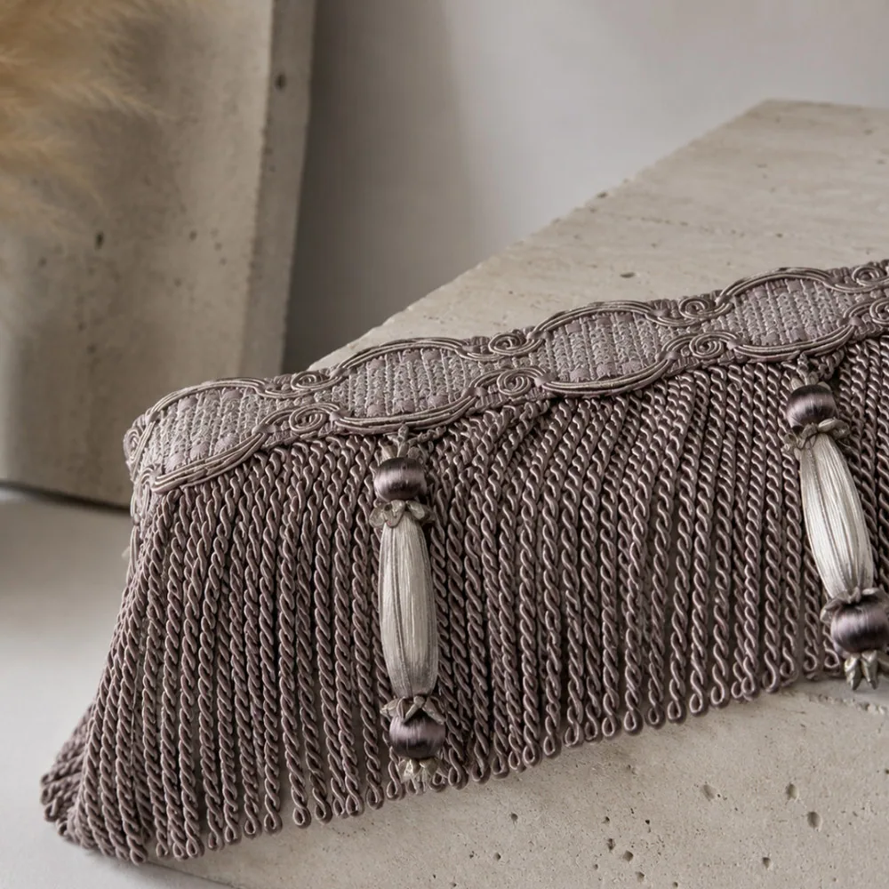 Bullion fringe --Embellished