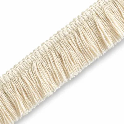 Cotton Brushed Fringe - 45mm