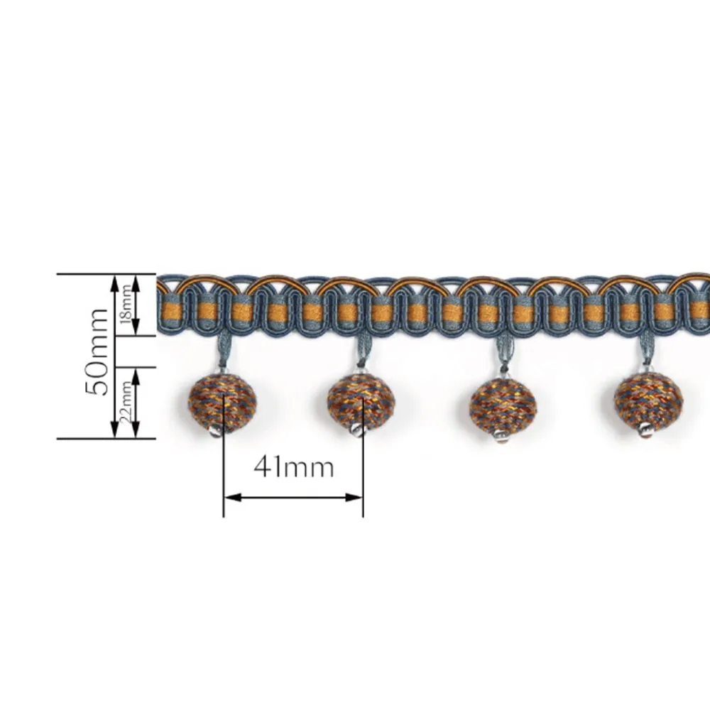 Amigo Bobble Tassel Fringe - (End of Range)
